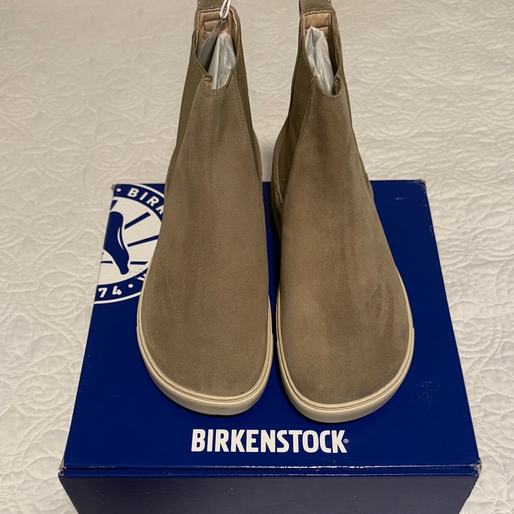 Birkenstock Men's Tan Chelsea Boots